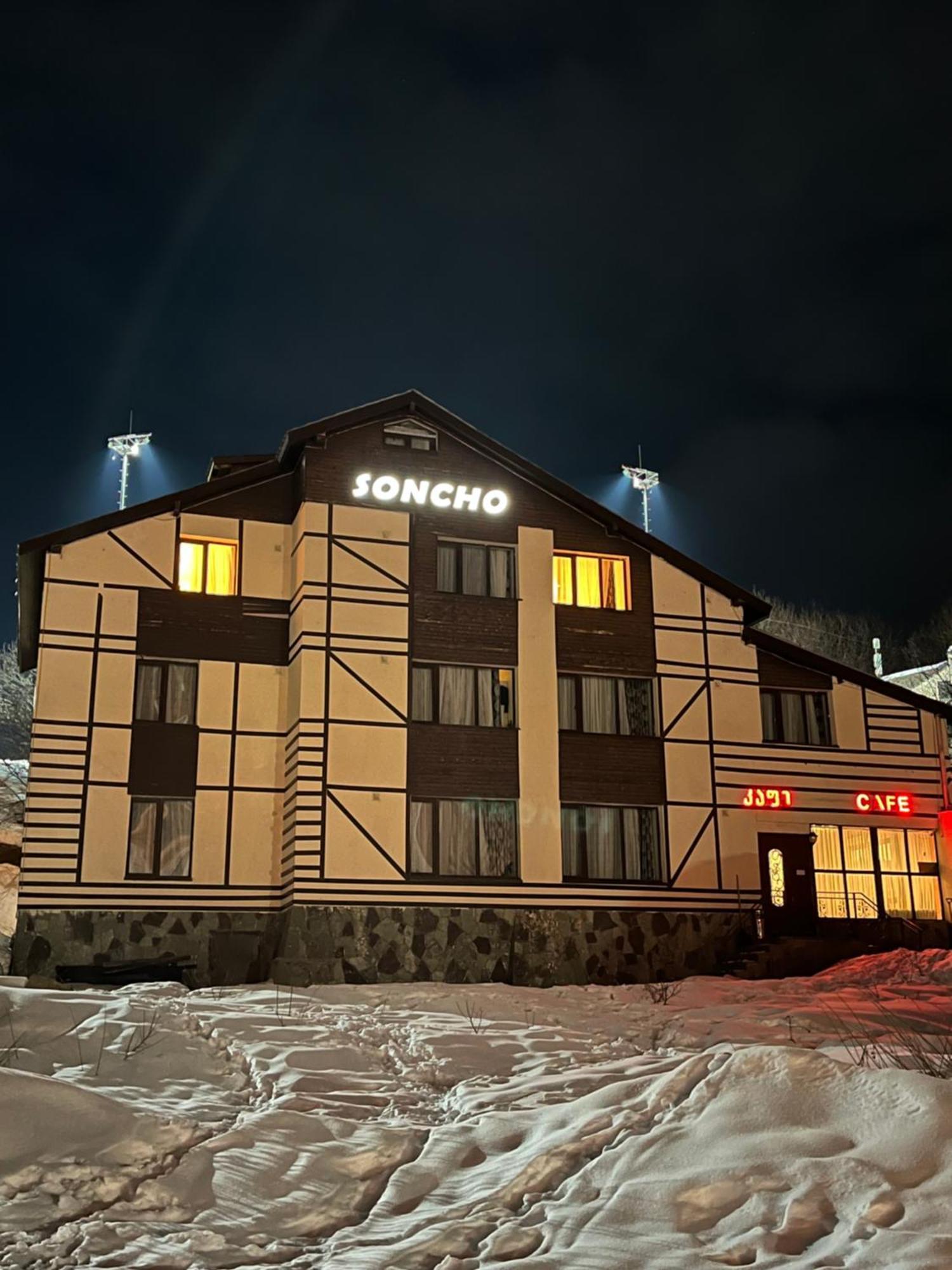Soncho Gudauri Hotell Exteriör bild