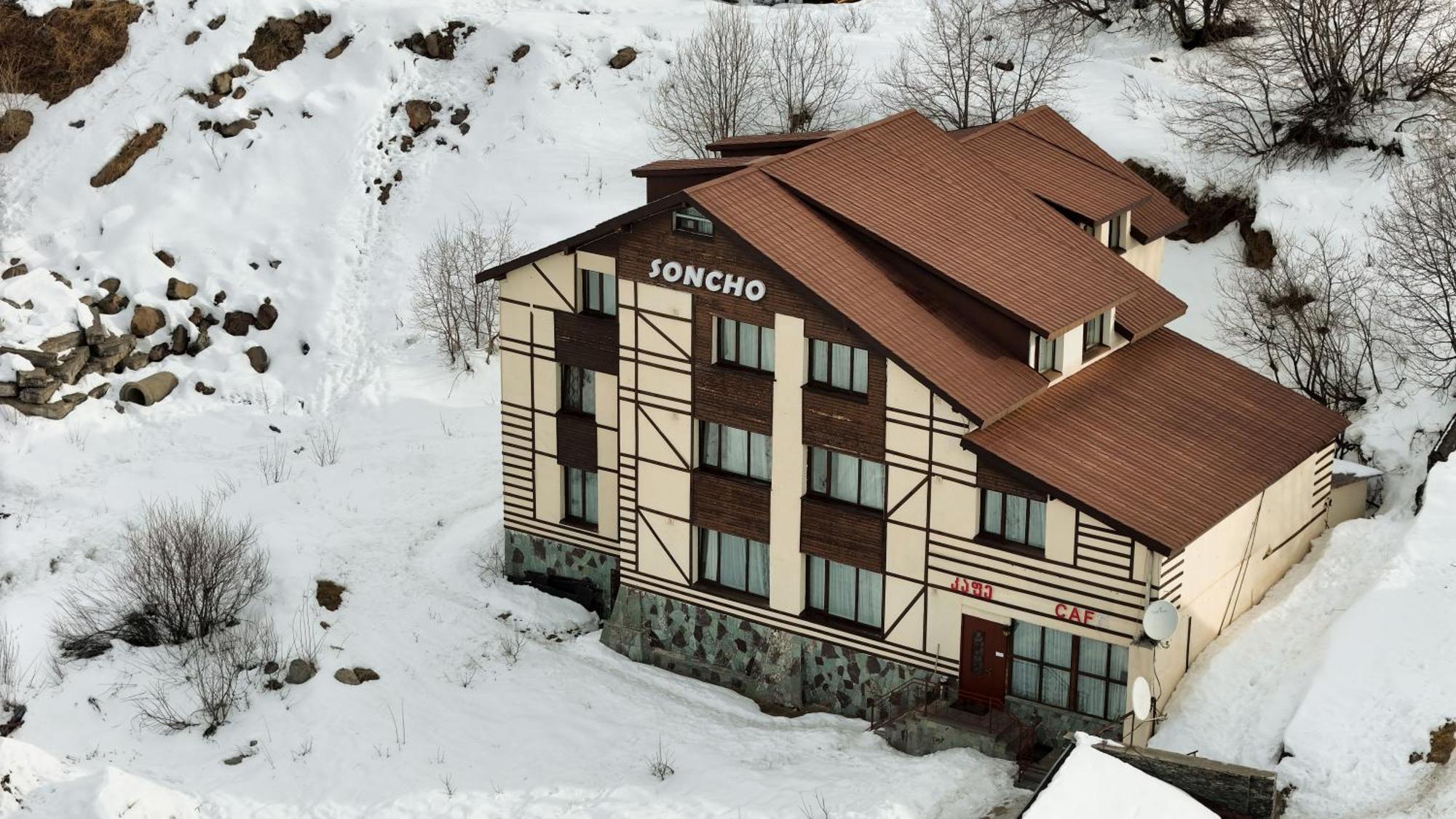 Soncho Gudauri Hotell Exteriör bild
