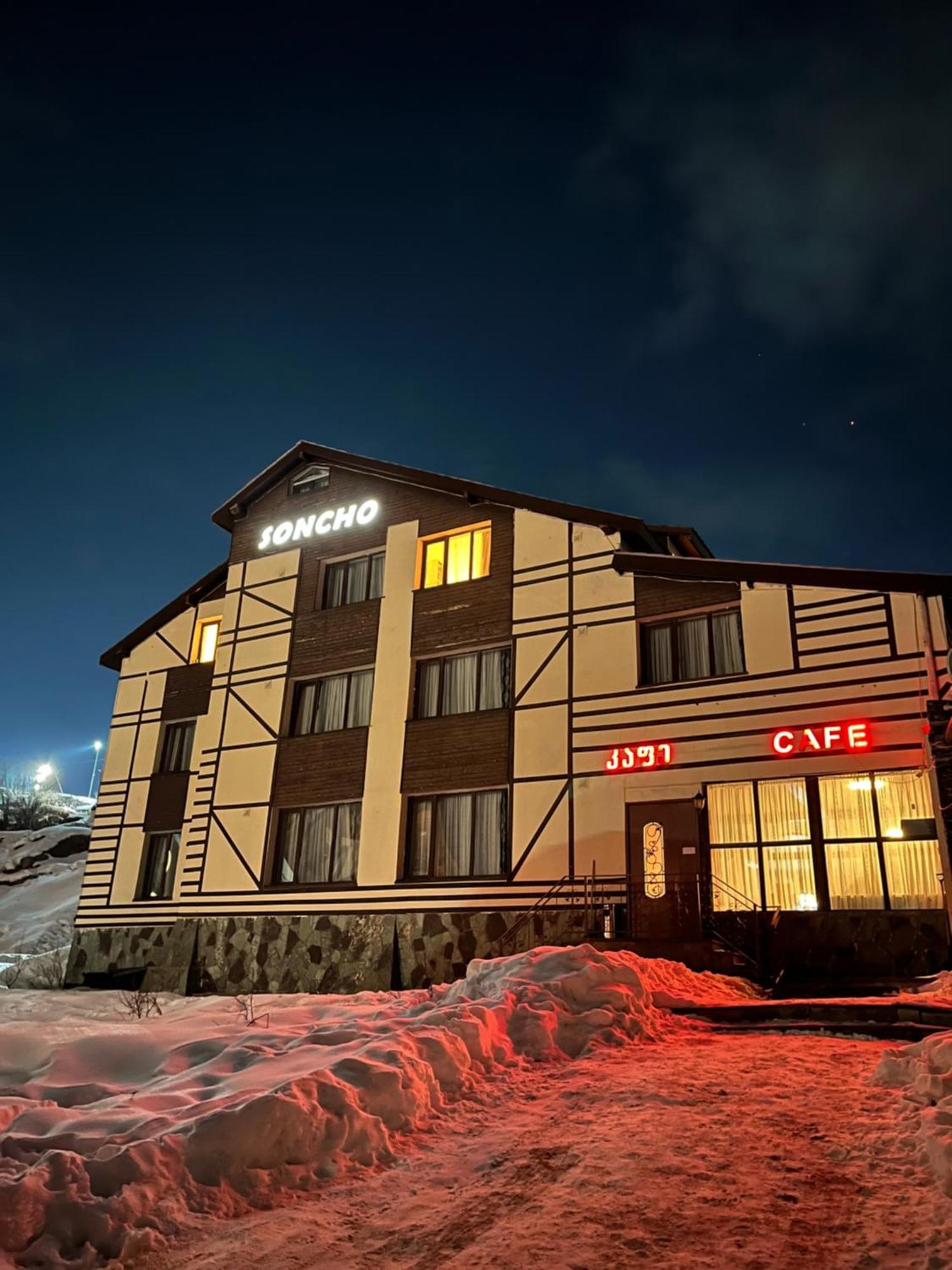 Soncho Gudauri Hotell Exteriör bild